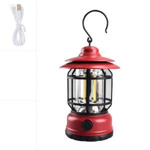 5800 camping lantern solar multifunctional portable barn lantern outdoor emergency tent light lighting stall camping lamp Item Picture