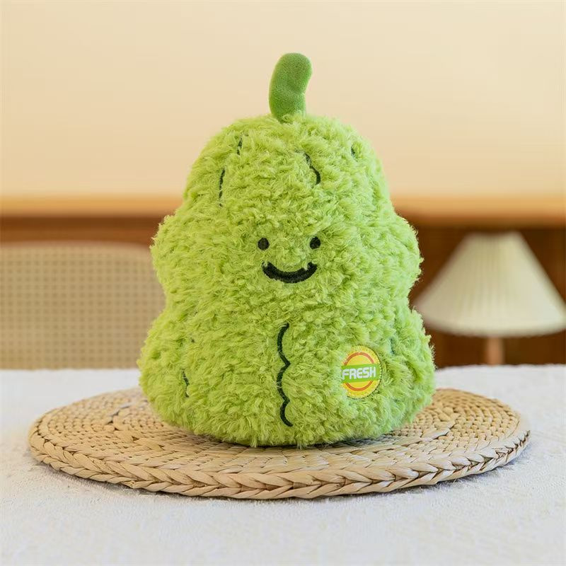 creative vegetables plush toy doll new eight-inch prize claw doll emulational fruit doll drip toy wholesale full figure