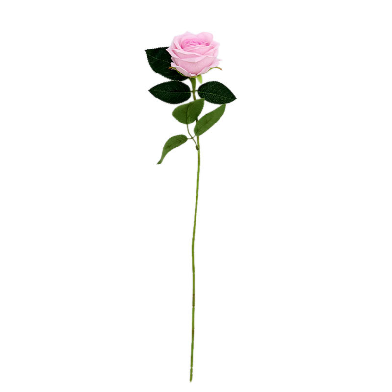 flannel emulational rose flower rose waterfall valentine's day fake flower furnishings wedding decoration website red clock-in rose Item Picture