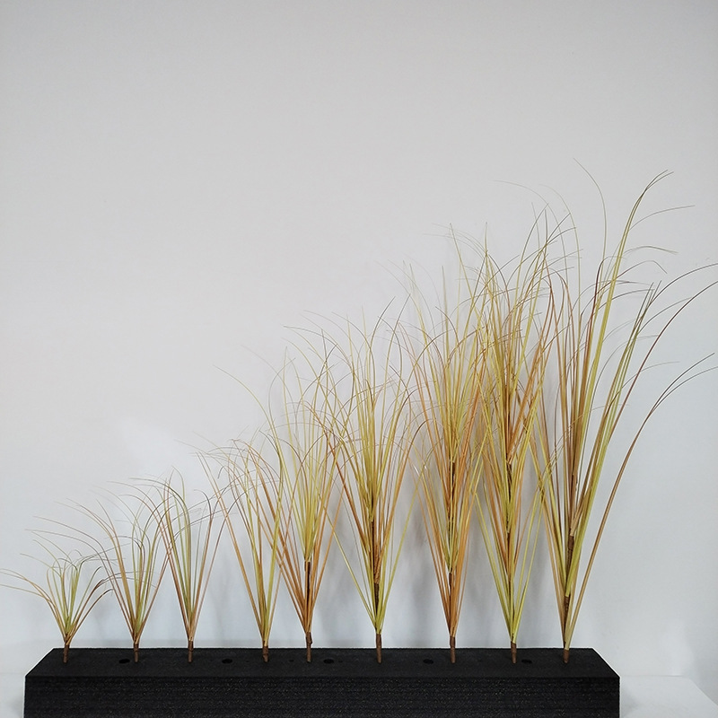 simulation green plant onion grass reed grass single home decoration dogtail grass fake grass small grass grass simulation plant full figure