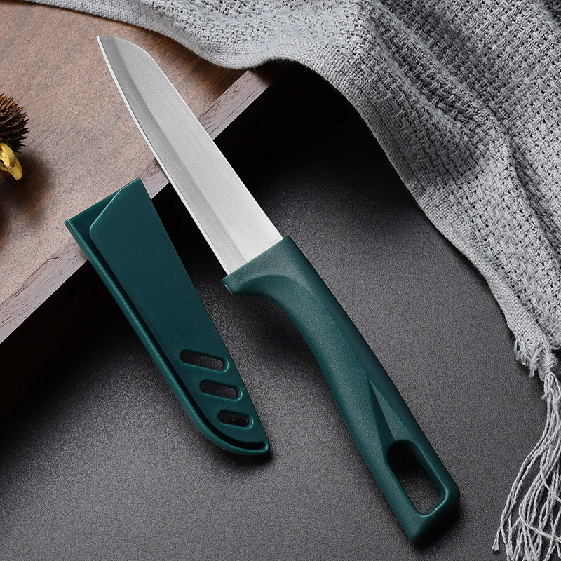 alipay stainless steel fruit knife multi-functional student dormitory knife kitchen household fruit peeling sharp knife t full figure