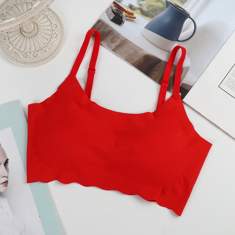 peace of mind second generation seamless wireless one-piece sleep yoga push up plus size sports bra beauty back underwear women Specification drawing