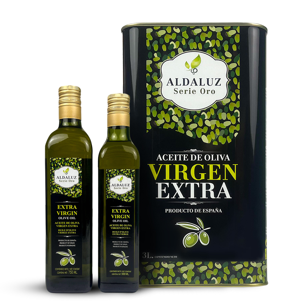 凯茜蕾西班牙原瓶进口Aldaluz特级初榨橄榄油瓶装桶装橄榄油送礼礼盒礼品纯正品质健康之选橄榄油精品750500ML3L
