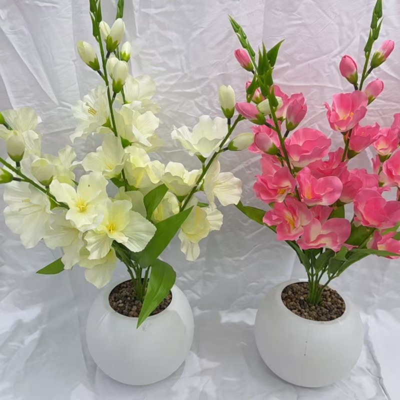 Artificial potted plants, artificial flowers, fake flowers, Ins-style home decoration, green plants, display Windows, display cabinets and ornaments Application Scenario