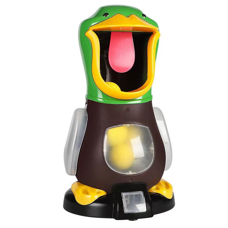 tiktok children's toys hit me duck parent-child interactive shooting toys light sound effect boy soft bullet gun factory wholesale Item Picture