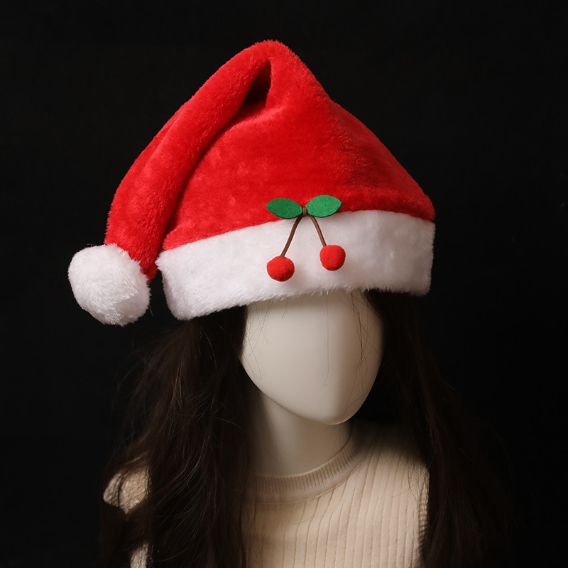 christmas hat children adult santa hat christmas hat decorations decoration supplies gift gift Item Picture