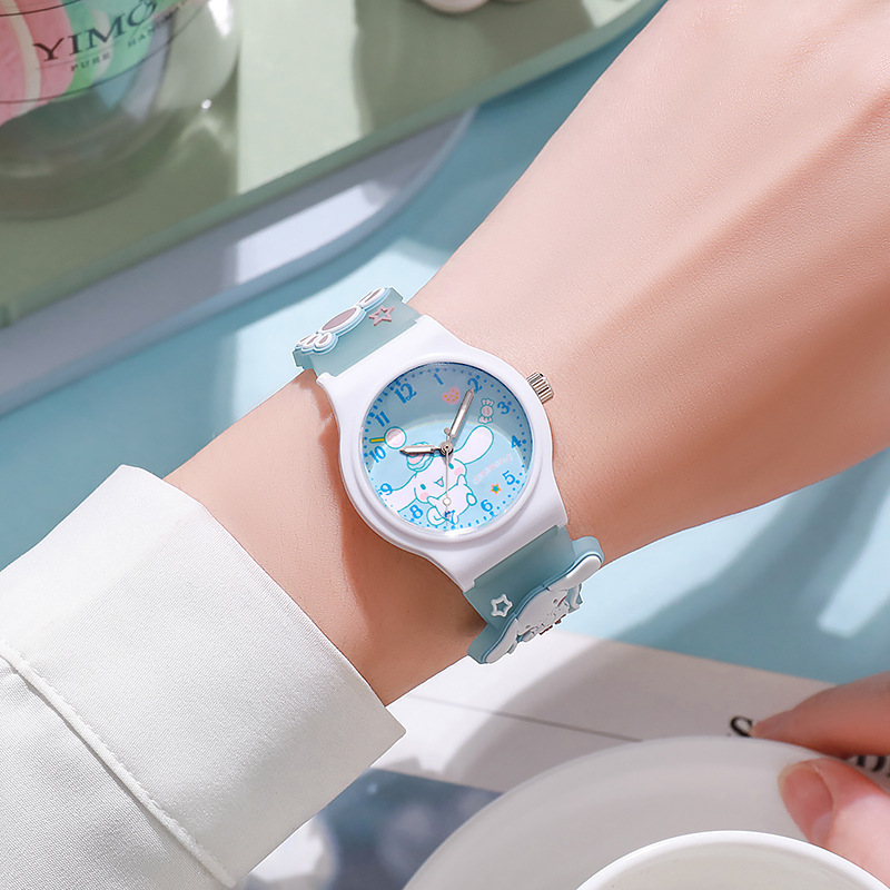 in stock wholesale generation 3d japanese cartoon epoxy sanrio children's watch primary school student cross-border hot good-looking details Picture