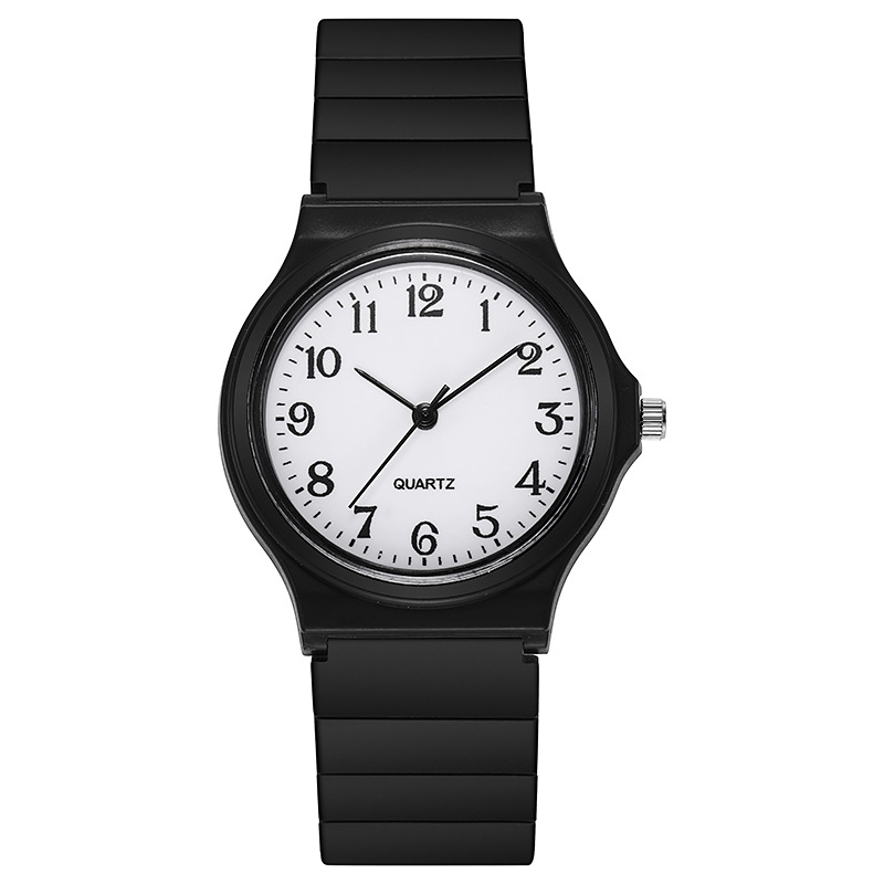 fashion primary and secondary school student watch mute pointer children's watch drop-resistant new quartz watch cross-border supply wholesale Item Picture