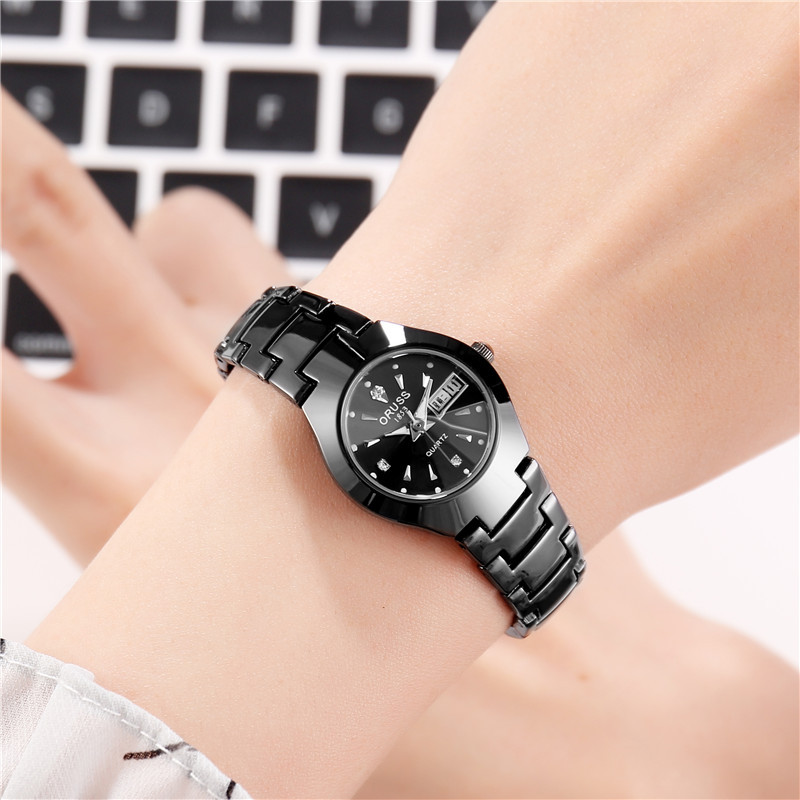 men's steel belt quartz watch business luminous waterproof men's watch double calendar casual men and women couple watch wholesale Application Scenario