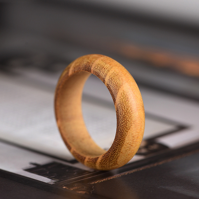 wooden ring rings ring flexible ring classical couple couple rings fashion trendy jewelry rosewood hand ring men's and women's jewelry full figure