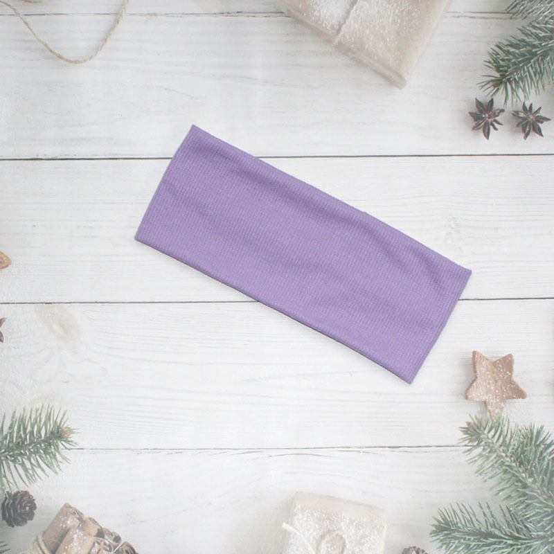 korean wide-brimmed elastic hair band sports headband pure color all-matching makeup headband simple new headscarf headwear details Picture