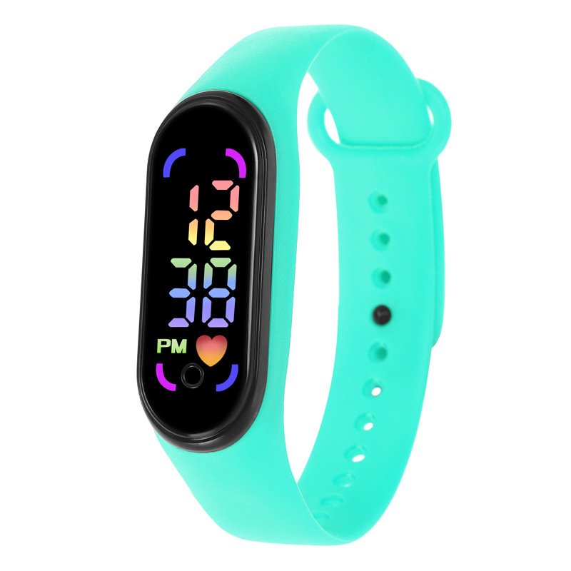 electronic watch led bracelet waterproof sport watch universal men's and women's korean-style simple fashion student watch digital full figure