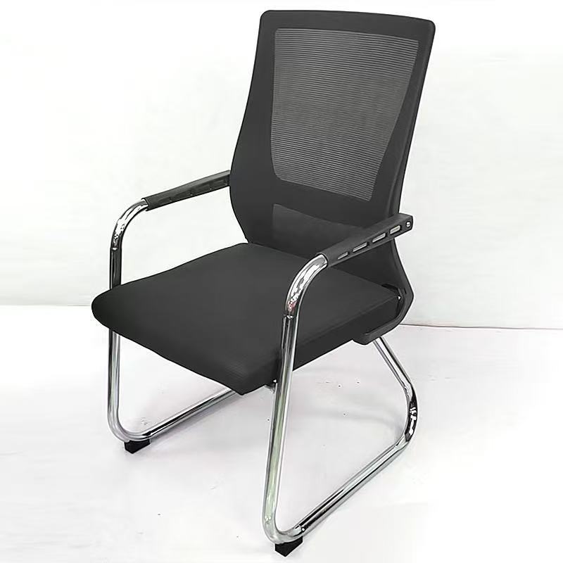 modern minimalist office work chair conference room chair reception mesh chair bow-shaped steel frame chair office furniture Application Scenario