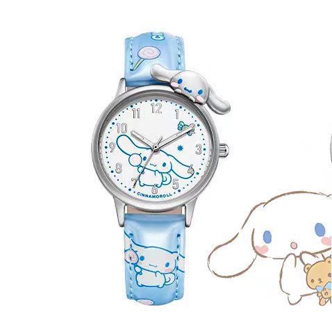 cute cartoon  cinnamoroll babycinnamoroll clow m creative shape children's student girl high quality waterproof watch Specification drawing