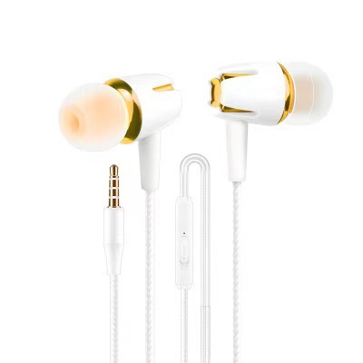 3.5 round hole wired headset type-c semi-in-ear hd call mobile phone belt lightning headset factory wholesale Application Scenario