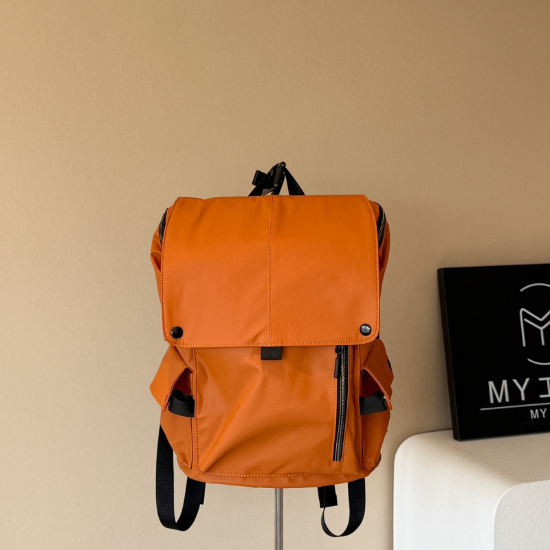 niche new style home away backpack small fashion simple backpack trendy bag ins lightweight full figure