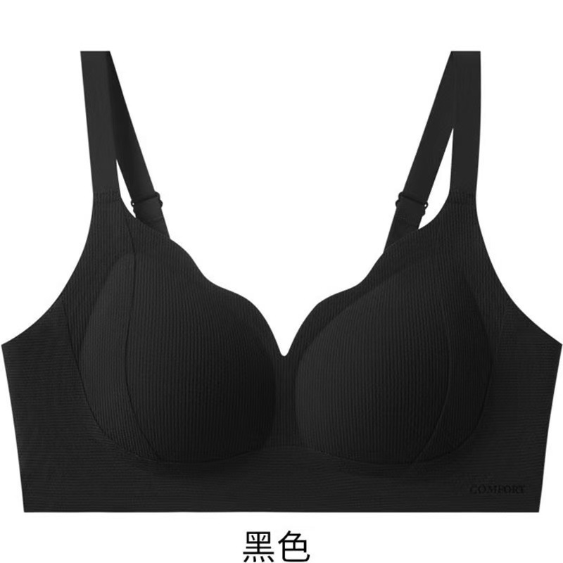 new seamless underwear women's small chest push up non-wire accessory breast push up anti-sagging women's beauty back fixed cup bra Specification drawing