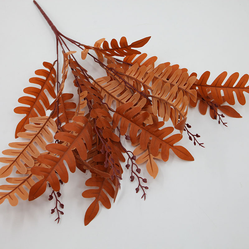 artificial flower 5 fork beam chinese scholartree leave artificial green plant leaves wedding flower bouquet flower arrangement dress up fake flower wholesale Application Scenario