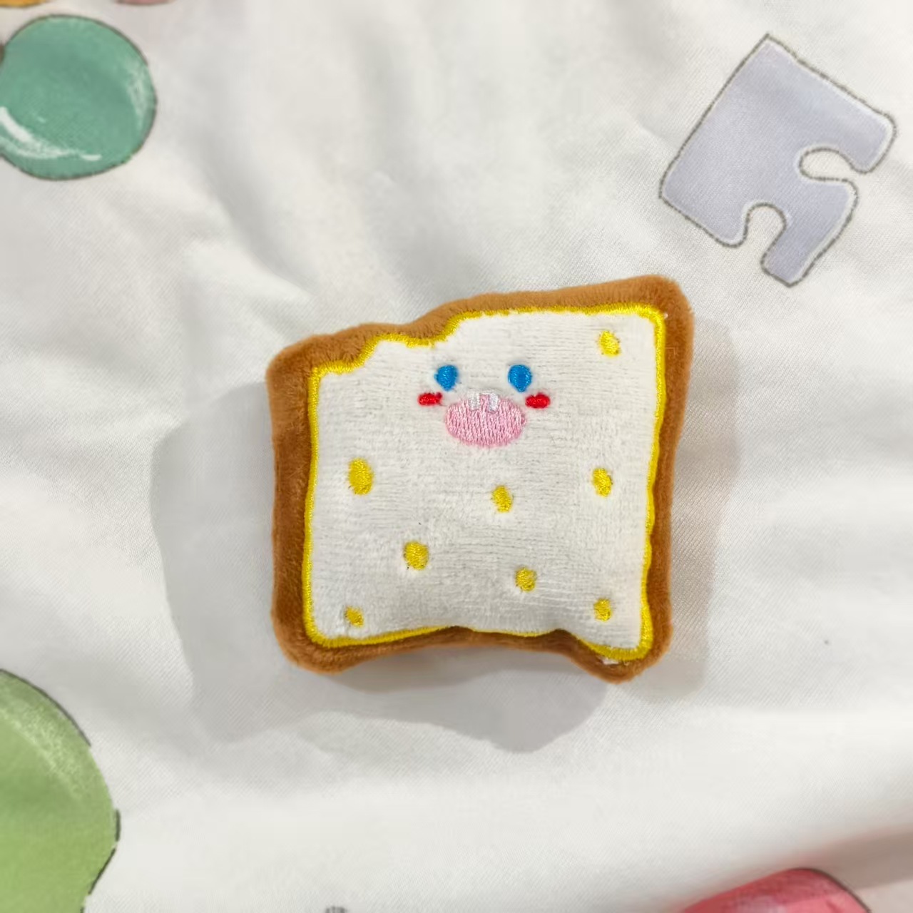 cloth cartoon food diy plush doll pendant all-match keychain hamburger ornaments pendant small gifts wholesale Item Picture