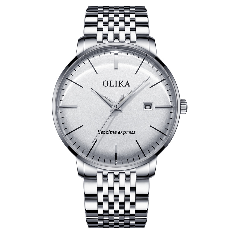 swiss brand watch men's waterproof non-mechanical automatic arc quartz watch men sports men gift watch Specification drawing