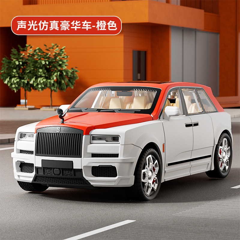 new simulation sound and light police car model children's police car large special car model inertia open door decoration toy car Application Scenario
