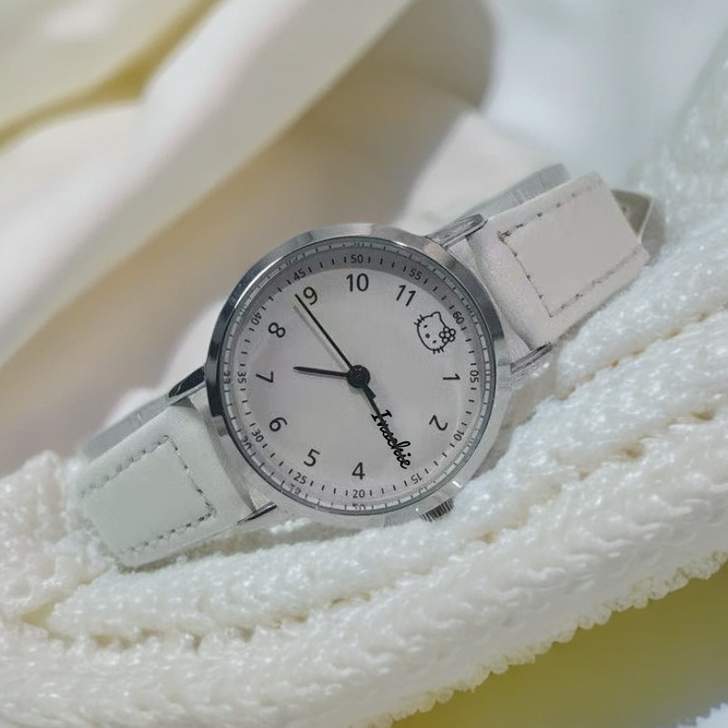 e-commerce new ladies watch  belt watch wholesale live broadcast popular girls watch student examination watch details Picture