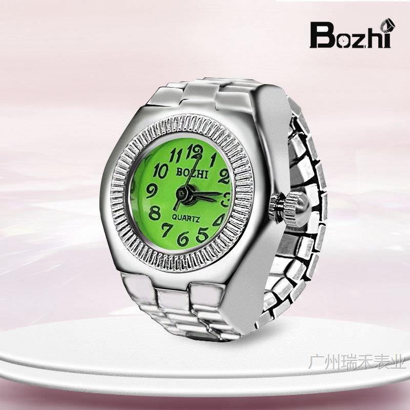 [ring watch] new hot sale creative alloy shell ring watch couple foreign trade new male and female manufacturers direct wholesale details Picture