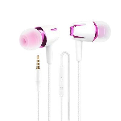 3.5 round hole wired headset type-c semi-in-ear hd call mobile phone belt lightning headset factory wholesale Item Picture