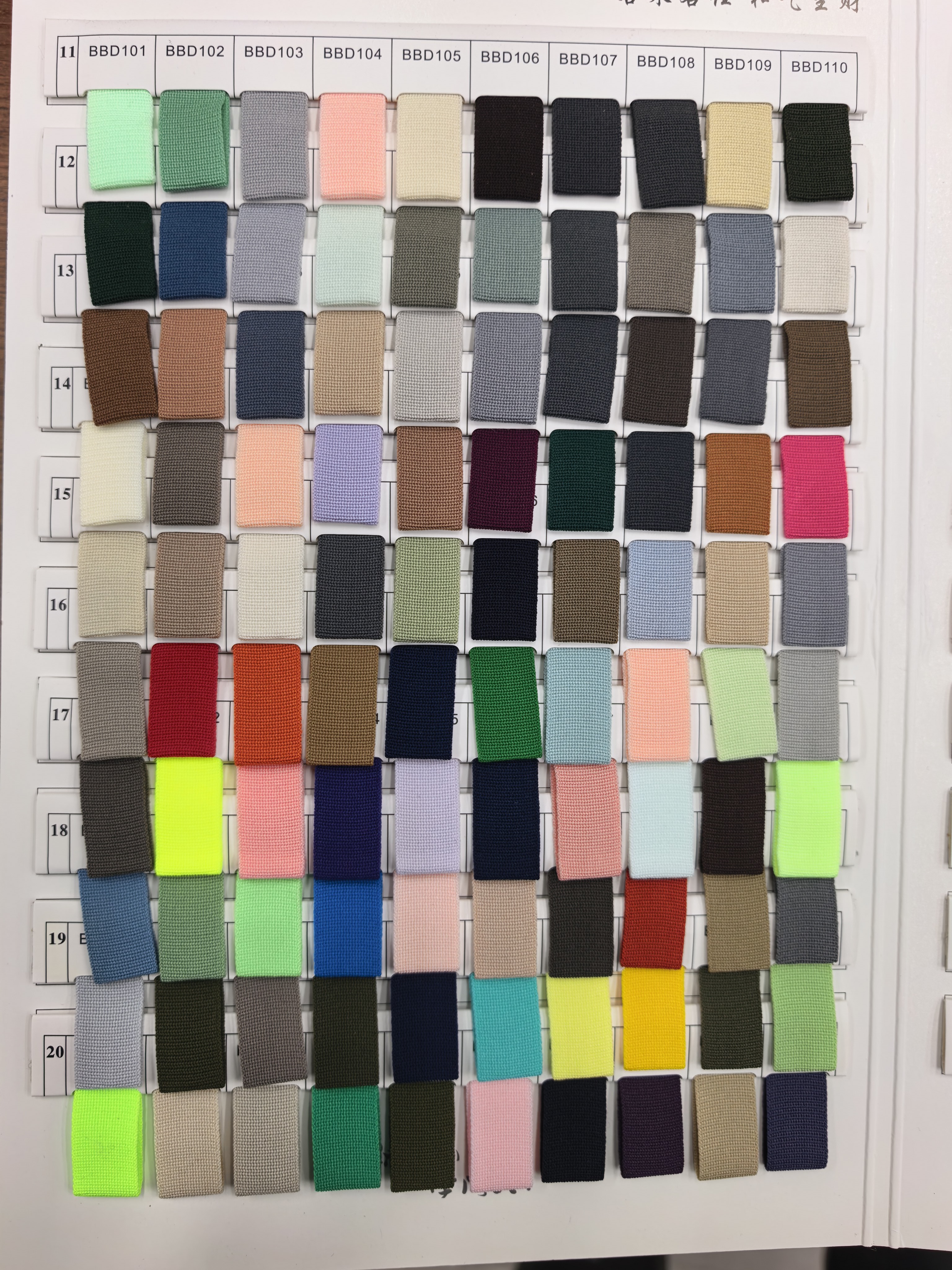 High-elastic polyester micro-elastic edge wrap clothing strap, 2 cm detail image 20