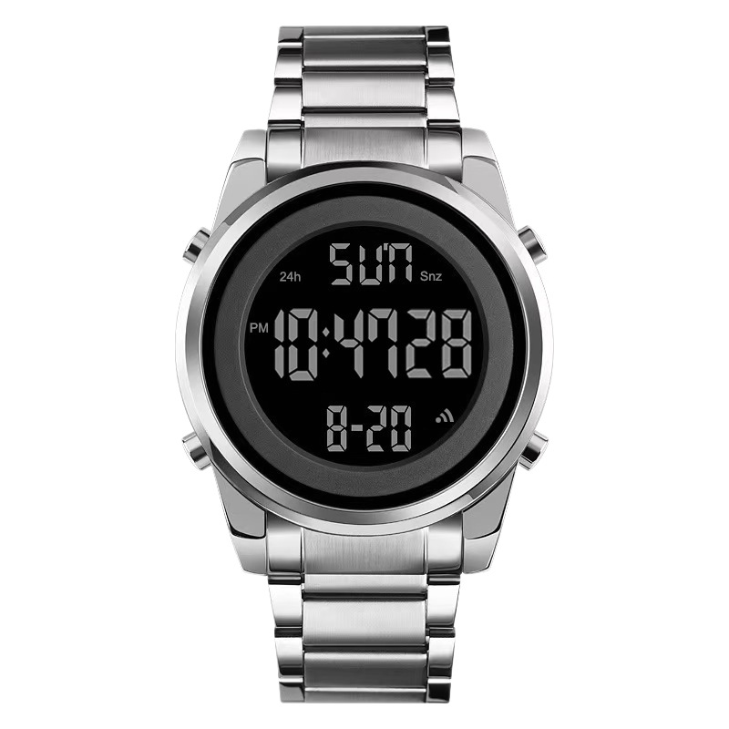 seno chennuo electronic watch good-looking student multi-functional fashion men's waterproof electronic sports watch full figure