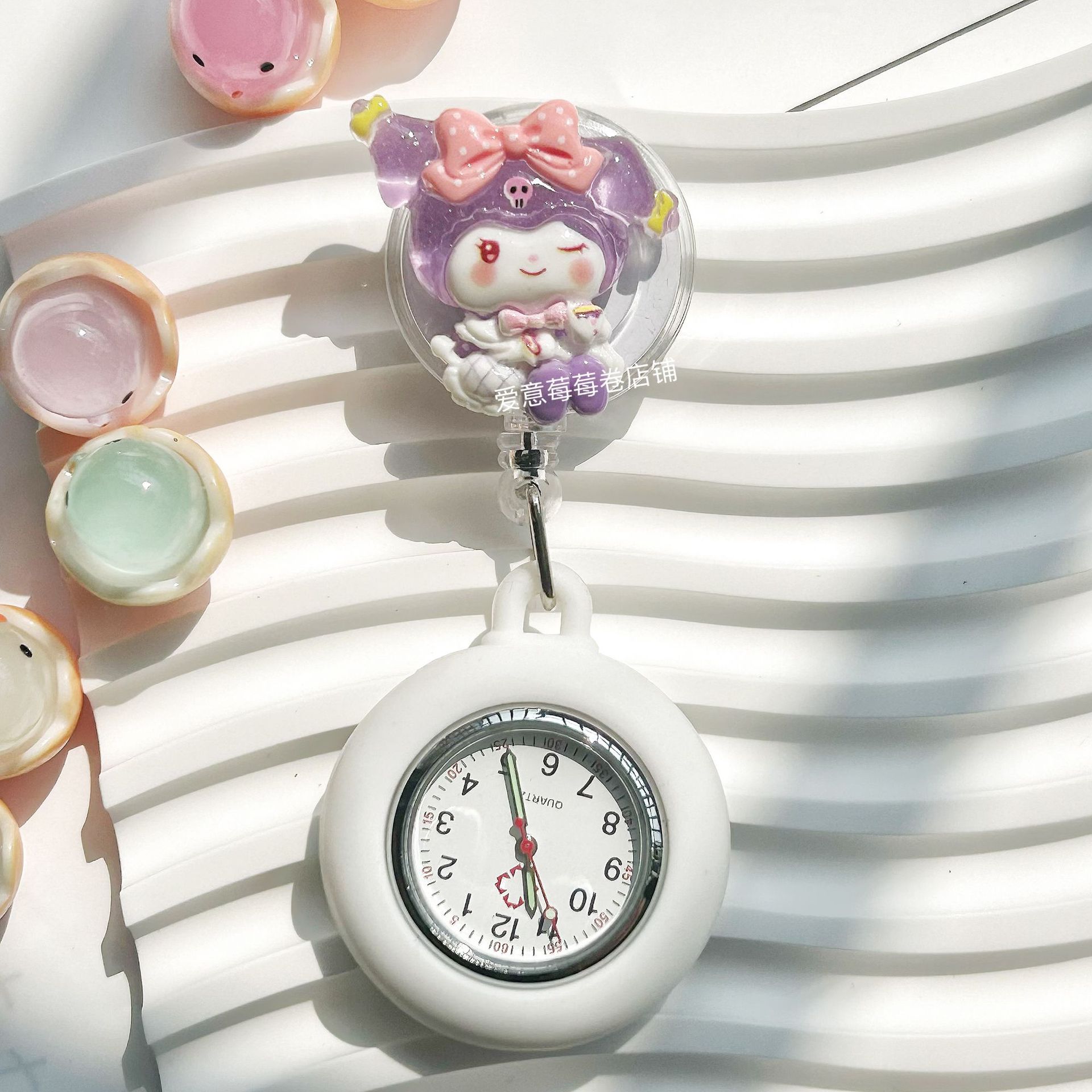 nurse's watch women's waterproof pin pocket watch simple silicone pocket watch student battery exam medical chest pocket watch Application Scenario