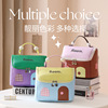 house cosmetic bag travel leather storage bag pu waterproof partition wash bag cute pearl cottage buggy bag Application Scenario
