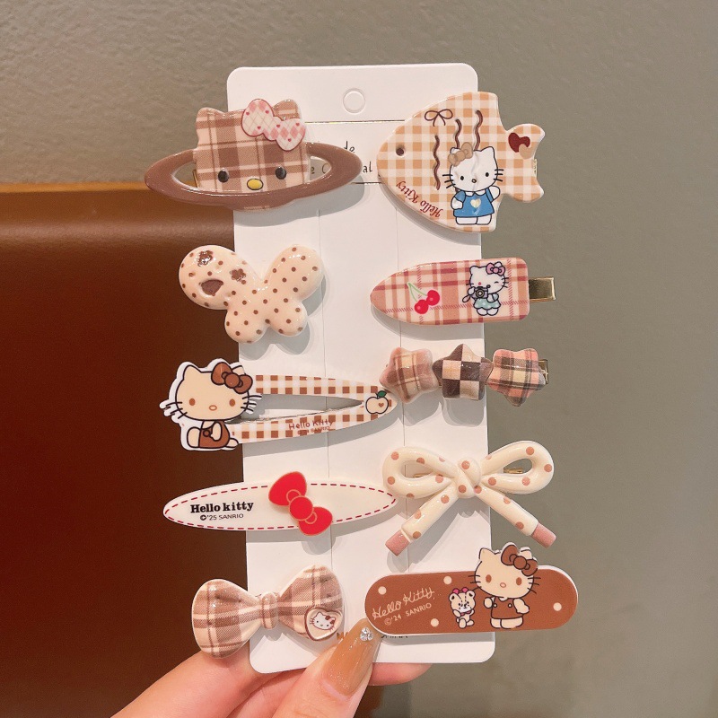 girls hairpin kids cute headwear new internet celebrity forehead broken hairpin baby bangs children hair accessories Application Scenario