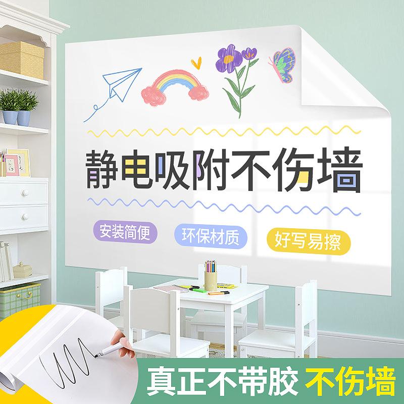 wholesale static wall protective film living room thickened latex paint wallpaper self-adhesive household kitchen stickers waterproof and oil-proof Application Scenario