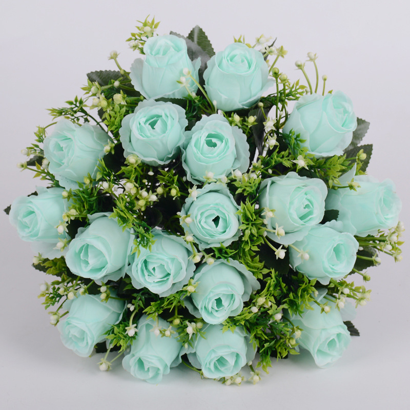 artificial flower rose bridal bouquet large bouquet silk flower wedding bride bridal bouquet wedding fake flower living room decoration wholesale Application Scenario
