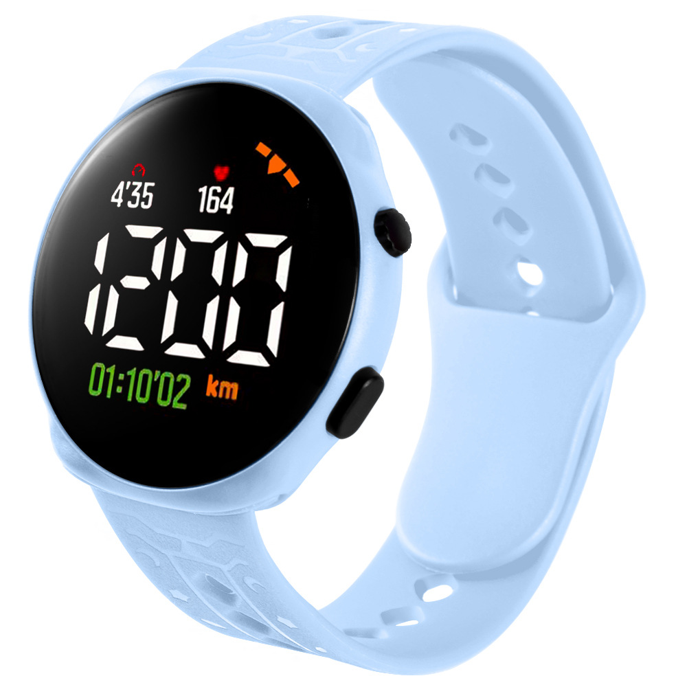 new fashion led student watch outdoor sports waterproof round children electronic bracelet & watch in stock wholesale Item Picture