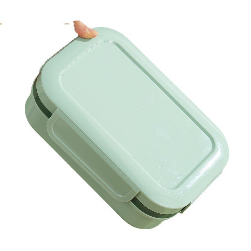 cross-border large capacity lunch box microwaveable heating crisper double-layer sealed lunch box for delivering meals to work lunch box Item Picture
