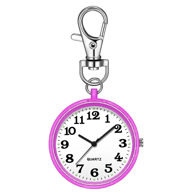 examination exclusive old children student pocket watch clear large number literal keychain pocket watch nurse's watch only watch time full figure