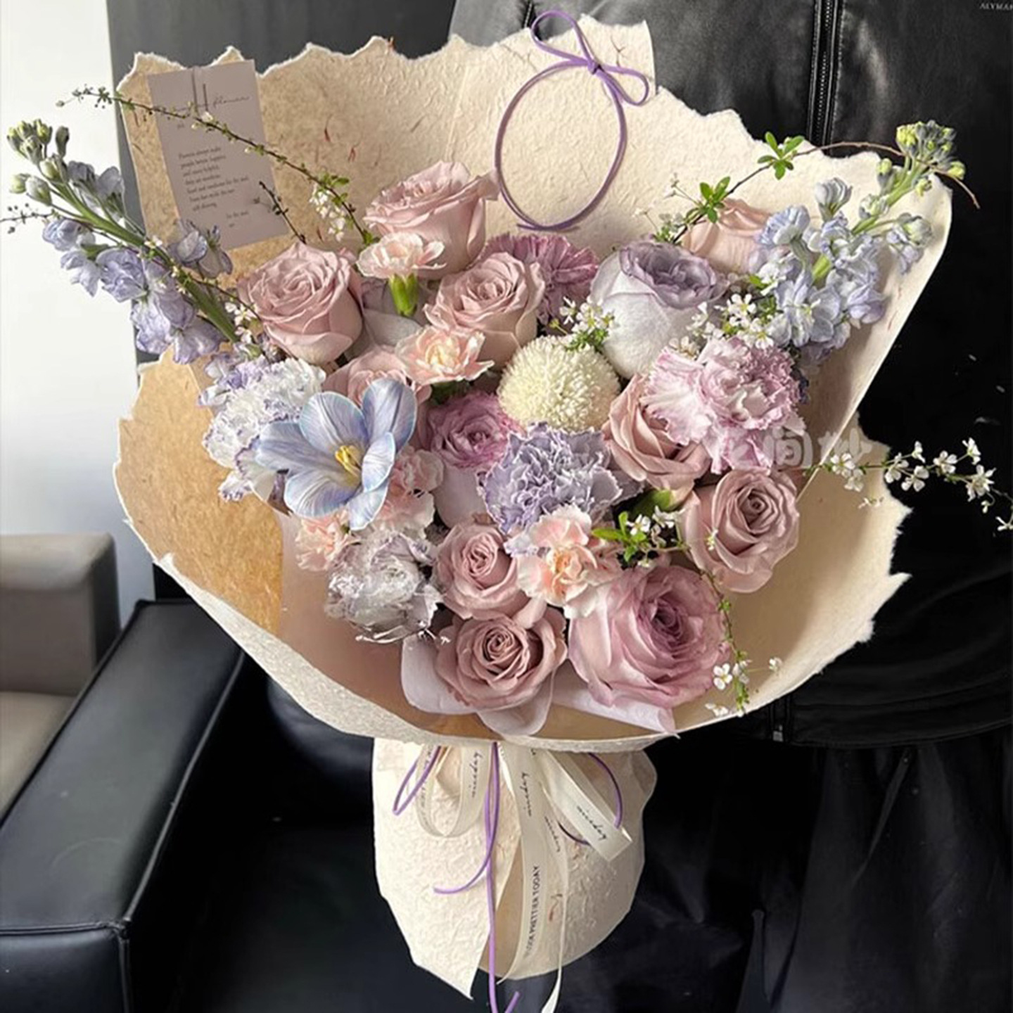 preserved fresh flower manta rose niche high sense simulation soap flower valentine's day birthday gift bouquet for girlfriend Application Scenario