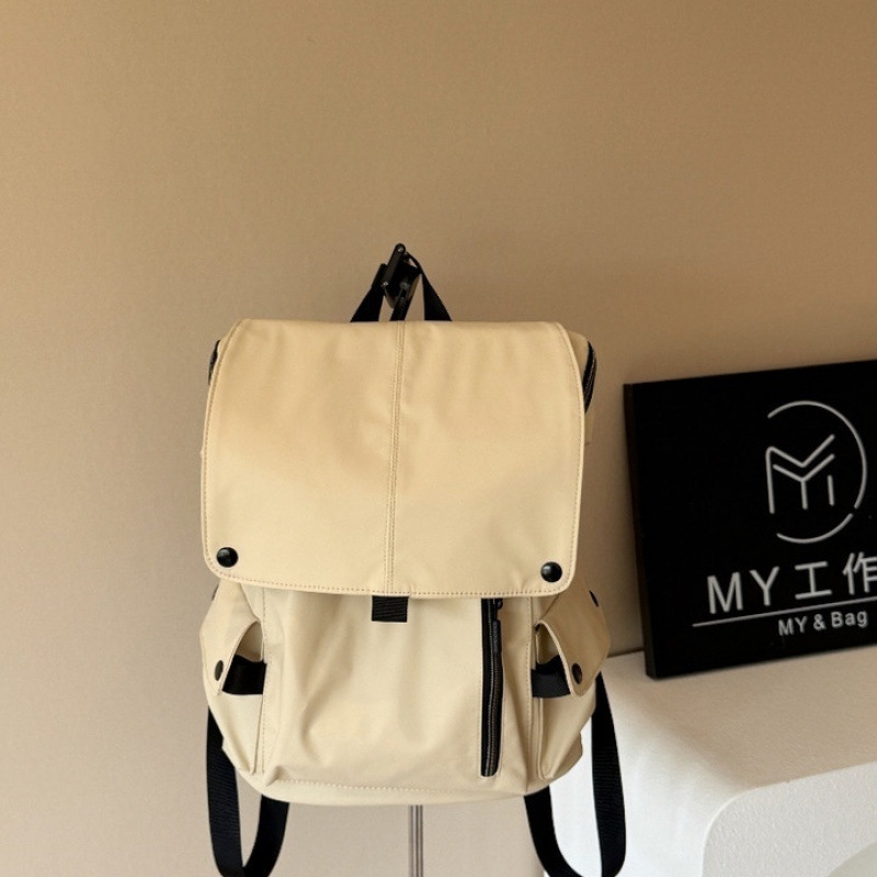 niche new style home away backpack small fashion simple backpack trendy bag ins lightweight details Picture
