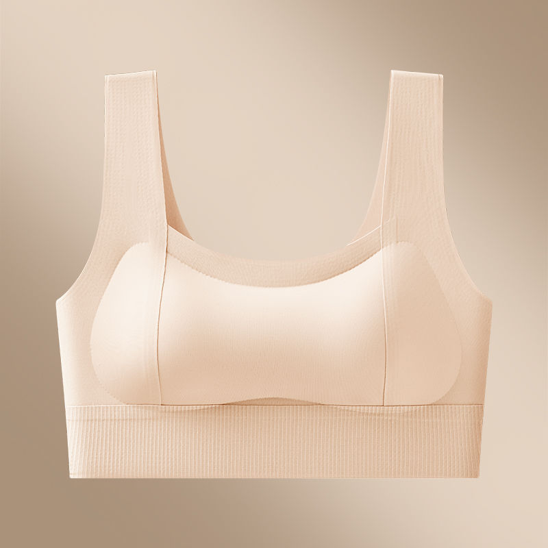 small breast size exaggerating bra seamless underwear women's push up wireless beauty back exercise vest fixed thickened chest pad lifting bra Application Scenario
