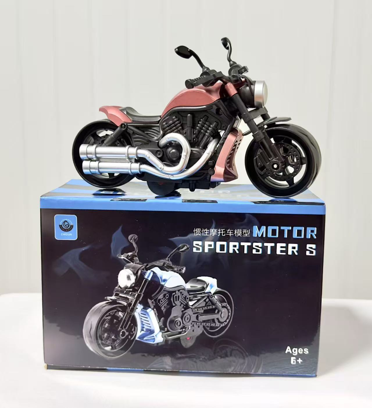 children's inertia simulation car best-seller on douyin car model stall toy boy toy car motorcycle stall factory details Picture