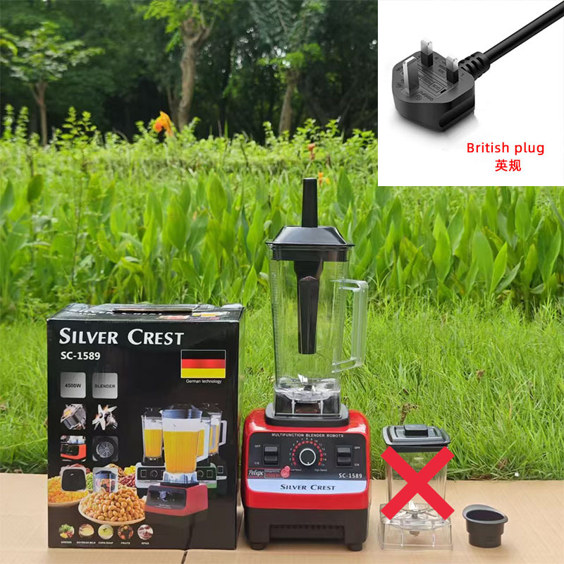 4lblender cross-border north american stainless steel cooking machine large capacity cytoderm breaking machine juicer mixer meat grinder details Picture
