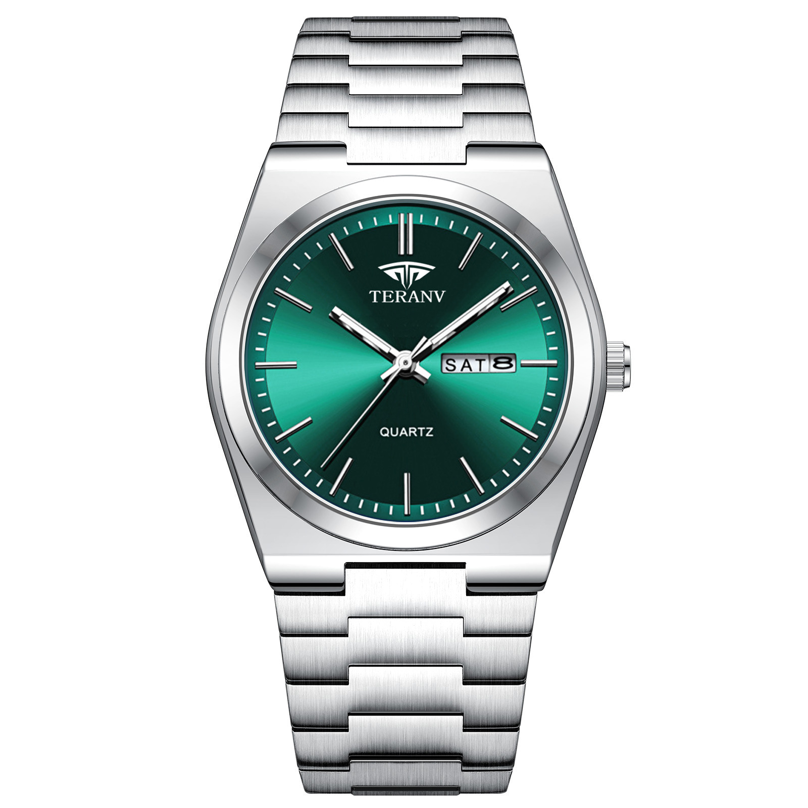 ultra-thin stainless steel men's steel strap watch non-mechanical luminous calendar waterproof fashion men's watch foreign trade popular style Application Scenario