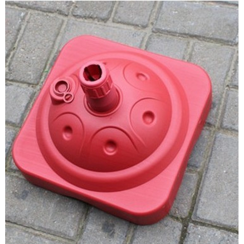 stall umbrella water pack sunshade base water seat base for beach umbrella ground fork umbrella fork cross four-leg base foldable details Picture
