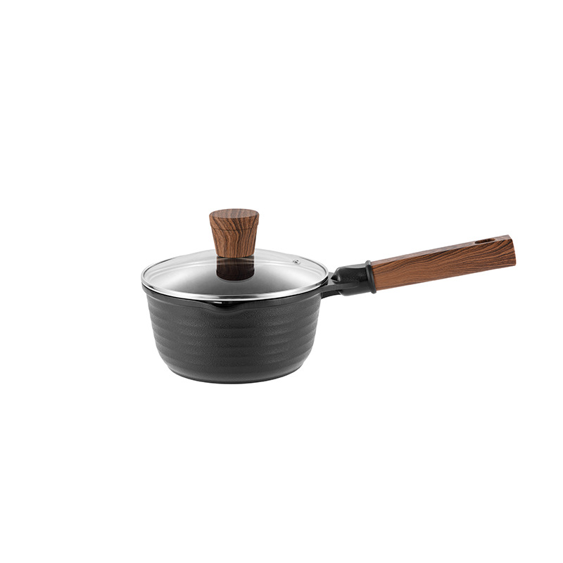 cross-border master series die-cast aluminum frying pan medical stone non-stick pan set household wok soup pot pot wholesale details Picture
