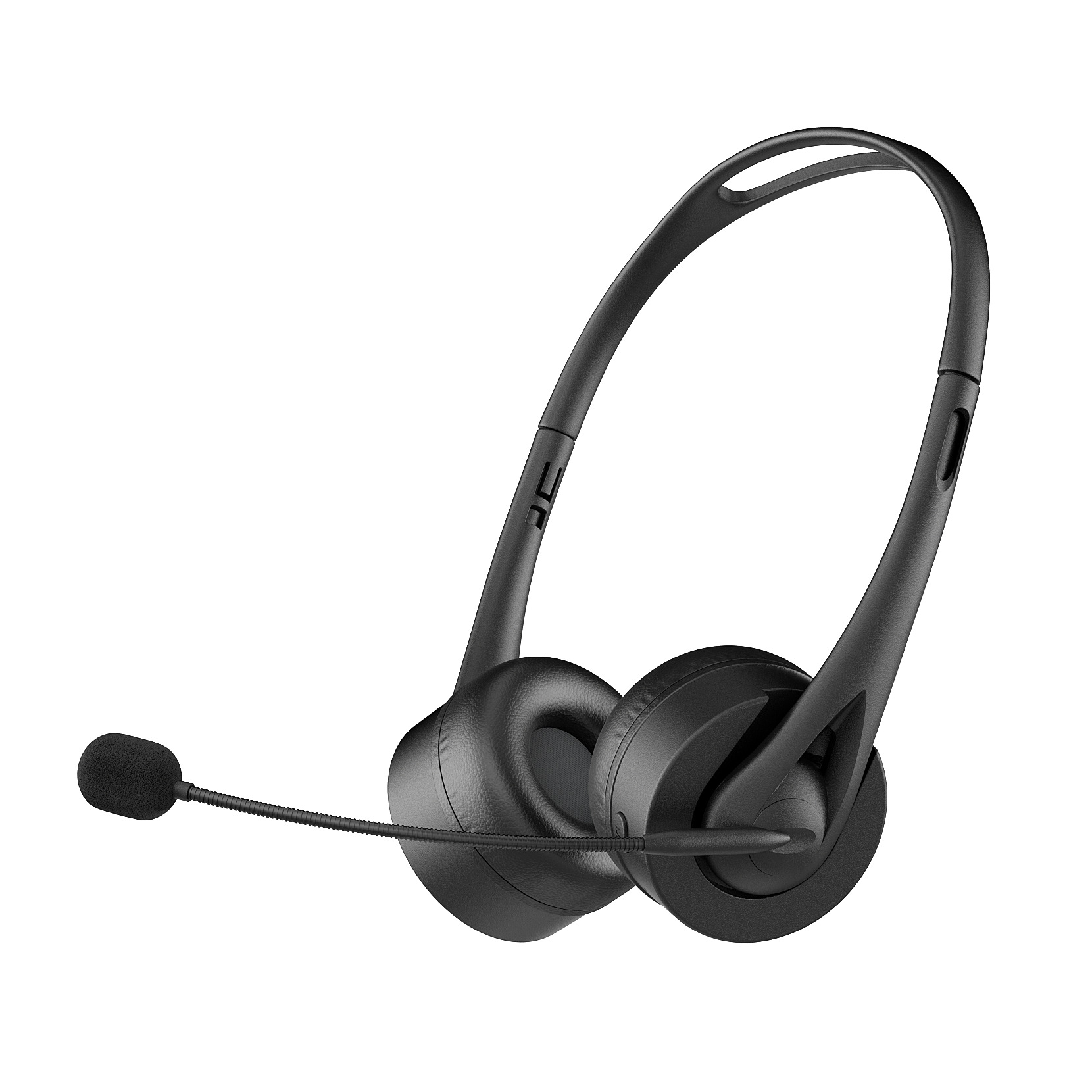 wired unilateral operator headset professional telephone office noise reduction headset usb network class business student headset full figure