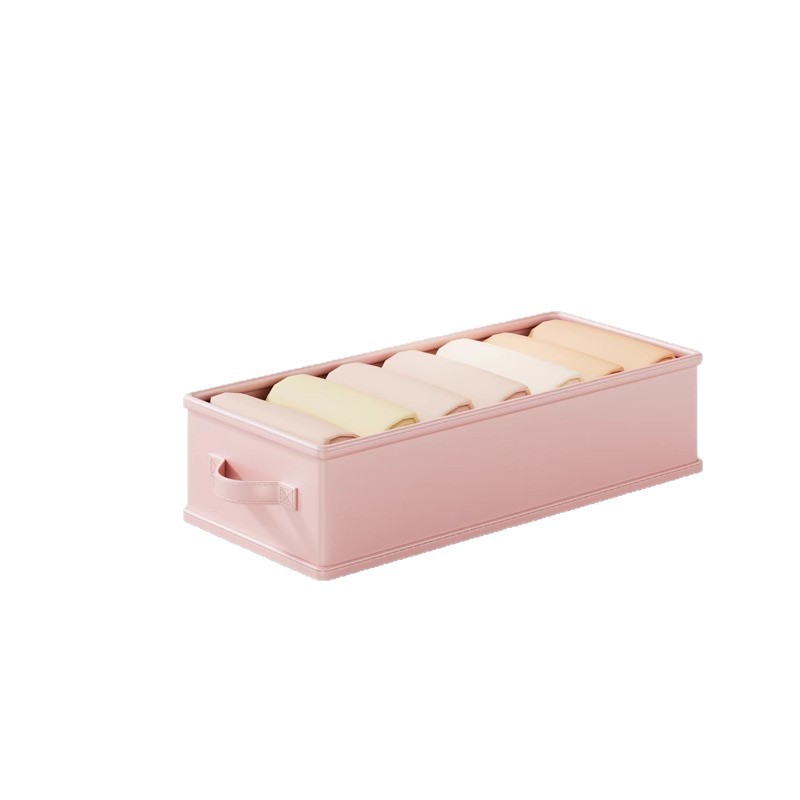 underwear storage box panty socks bra three-in-one storage organization artifact household wardrobe drawer buggy bag Item Picture