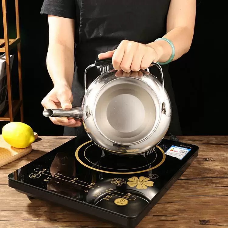 Thickened stainless steel kettle, household large-capacity boiling water kettle, teapot, gas stove, induction cooker, universal details Picture