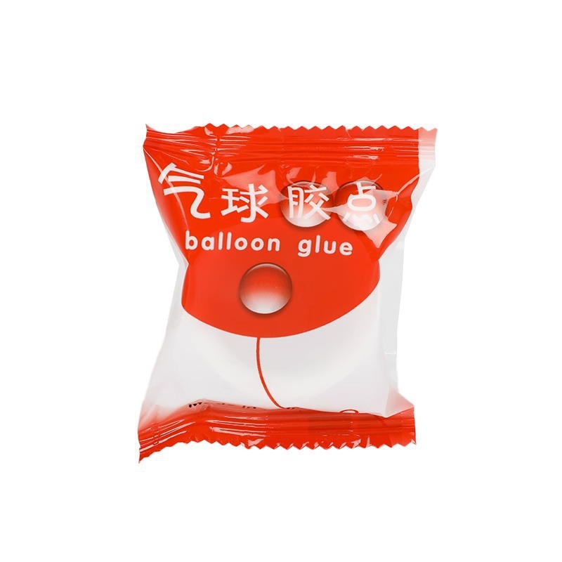 balloon glue point stickers do not hurt the wall wedding celebration decoration transparent tape dots double-sided adhesive stickers hand wall non-marking nano stickers full figure